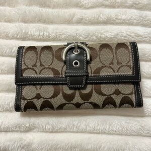 Coach Soho Trifold Large Wallet